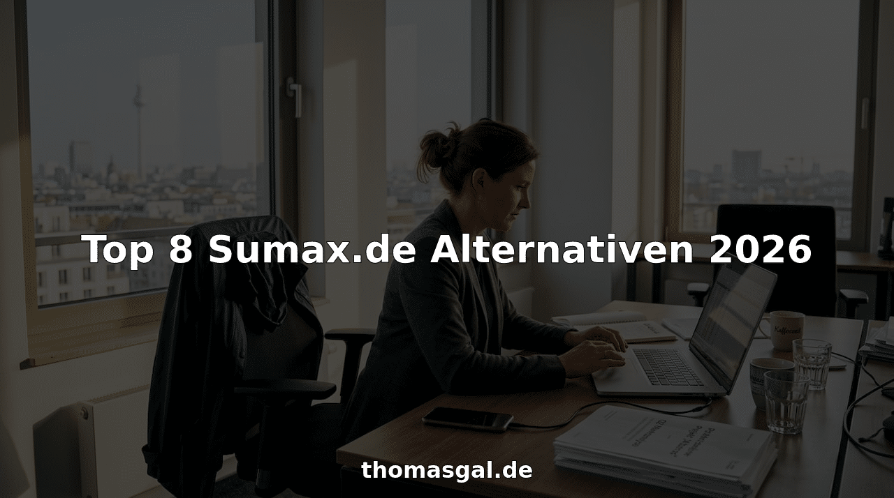 Marketingverantwortlicher prüft verschiedene Agenturangebote